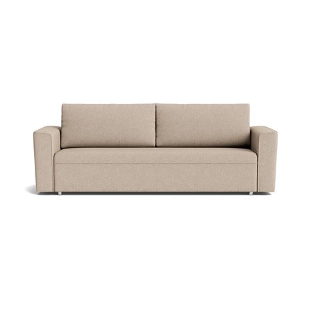 Izola 3 personers sovesofa, opbevaring - Loop Beige - 242x97x88 - Sofa, sovesofa