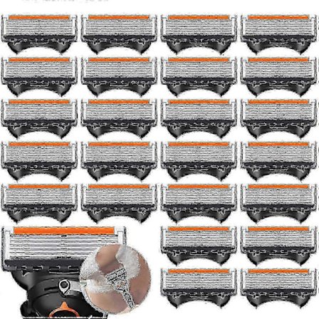 Gillette ProGlide -terät, 24 kpl, miesten vaihtoterät, edullinen pakkaus 2025_Billiga Gåvor