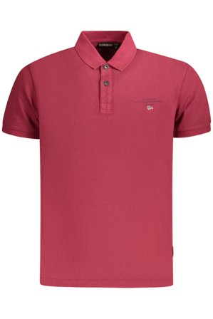 Napapijri Polo Maniche Corte Uomo Rosso