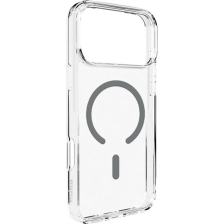 Puro Coque Apple iPhone 17 Pro transparent, grå kompatibel med MagSafe PUIPC17P63LITEMDKGR