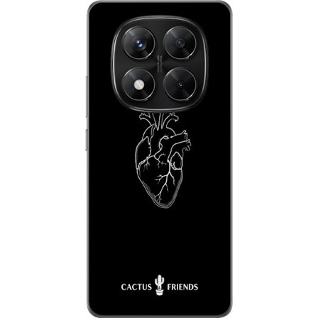 Yhteensopiva Puhelinkuori Xiaomi Xiaomi Redmi Note 14 Pro Kaktus ja Ystävät - Keskiaikaan Anatomia Sydän