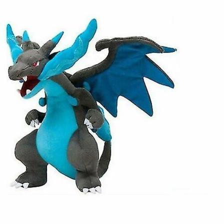 Charizard Pehmo Mega Pehmeä Täytetyt Eläinnuket Lasten Lelu Lahja 23cm C blue