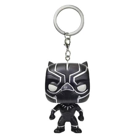 Funko Toy Pendant Iron Man Spider-Man Black Panther Captain America POP nøkkelring