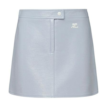 Courrèges - Minikjolar - Blå - Dam - Storlek: S, Dam, Storlek: S
