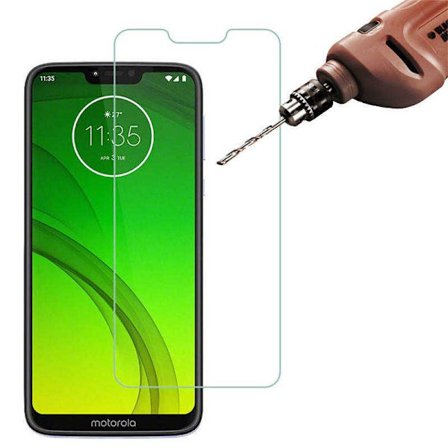 2-PAK SKALO Moto G7 Play Hærdet Glas Skærmbeskyttelse
