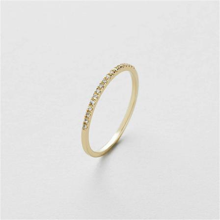 Diamond Half Eternity Ring