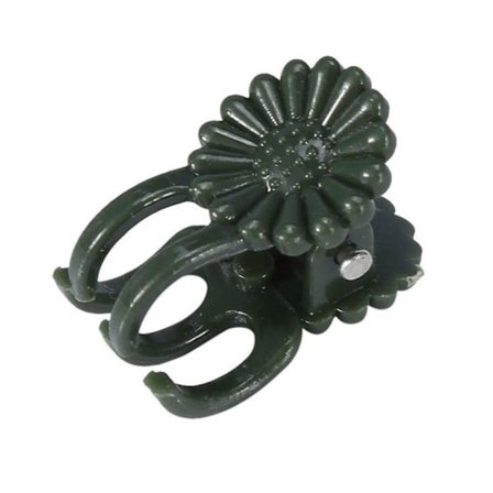 300 st mini växtstöd klämmor plast trädgård klämmor blomma vin fixering klämmor tomat stam klämmor, 2.1*1.3cm