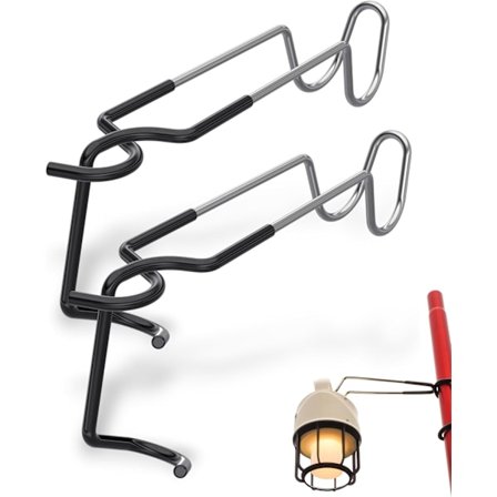 Pieces Camping Lyktholder - Kraftig Camping Lyktholder for Telt Camping Tilbehør, Teltkrok Lyktkrok Hengende Feste for Lyskroker