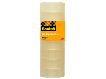 SCOTCH Tejp 508 genomskinlig 19mmx33m - Lyreco - Kontorsmaterial - Tejp lim och häftmassa - Tejp - Kontor