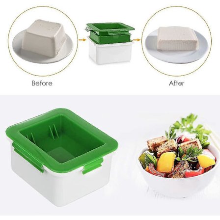 Tofu Press, Lätt att ta bort vatten från Tofu, Diskmaskinssäker