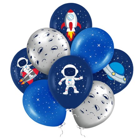 Rymden Ballongset 8-pack - Rymden Kalas Dekoration - Kalaslagret.se