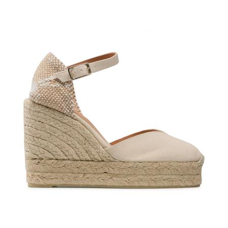 Castañer, Flat shoes Beige, Dames, Maat:38 EU