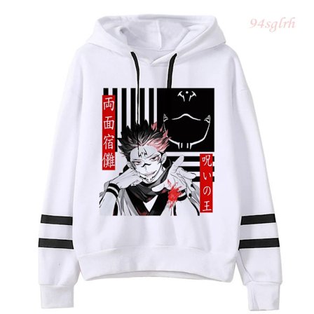 Unisex Jujutsu Kaisen Anime Yuji Itadori Hoodies Mænd Harajuku Gojo Satoru Kawaii Manga Grafisk Streetwear Sweatshirts Pullovers 15512