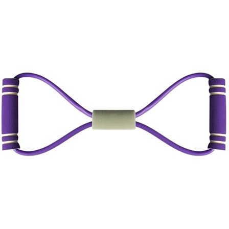 2-delt motstandsbånd Figur 8 Fitness Tube Stretch Fitnessbånd Arm Pull-Up Øvelse Arm Bryst Skuldertrener