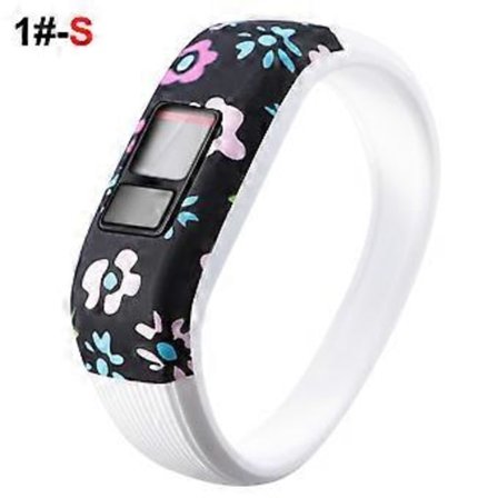 9 färger Mjukt armbandshållare för Garmin VivoFit JR för Garmin VivoFit JR2 Vivofit (Färg 1)