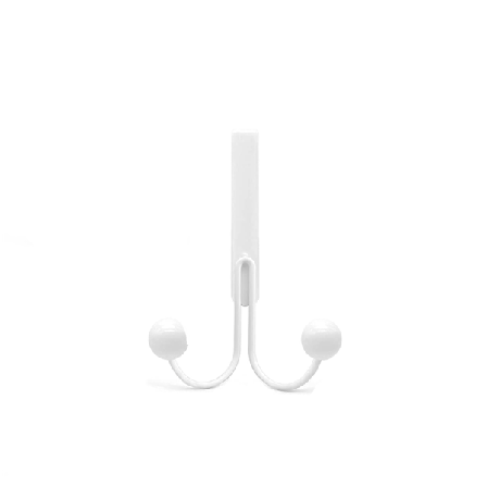 1-delad över dörr-krokar för kläder, metall över dörr-krokar 2-krokar över dörr-krokar för att hänga rockar, väskor, byxor, hattar, halsdukar, passar 