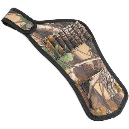 Armbrøst Pilekogger, Bæretaske til Taljen, til Opbevaring af 8 Pile, Jagt Armbrøst Bolte Kogger, Camouflage
