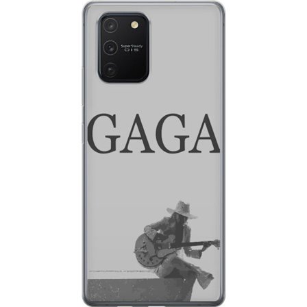 Kompatibelt Mobildeksel til Samsung Galaxy S10 Lite Stitch omgitt av blåbær med søt kawaii-stil teddybjørn