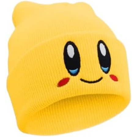 Håndlaget - Kirby Lue Voksenstørrelse Anime Lue Tilbehør Kawaii, med pent brodert mønster, Medium