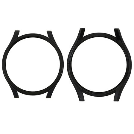 Samsung Galaxy Watch 5 (40mm) watch cover with tempered glass - Black