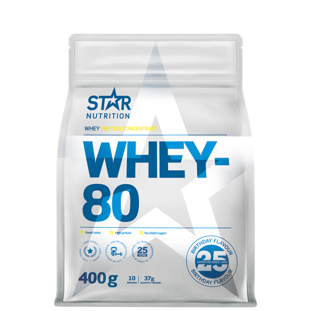 Star Nutrition Whey-80 Birthday Flavour 400 g