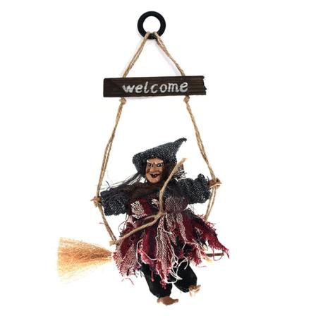 Halloween figur hengende dekorasjon anheng Ornamenter Witch