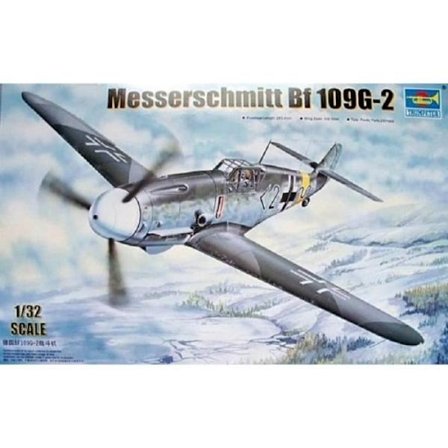 TRUMPETER - Modellflygplan Messerschmitt Bf 109 G-2 Trumpeter 02294 1/32 Modelltank Promo - Ref : 1911