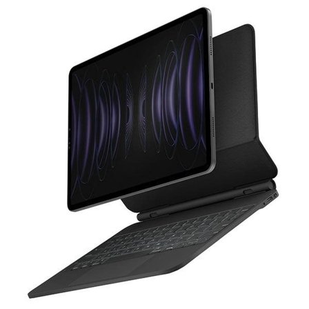 Uniq Venno Magnetic Smart-etui med tastatur til iPad Pro 11'' (2022/2021) / Air 10,9'' - sort