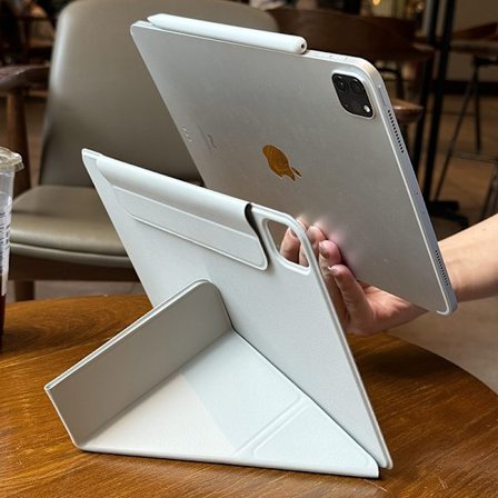 Fodral för iPad Pro 2020/2021/2022 11" Grå 3 Y Magnetisk Dubbelsidig Clip Split