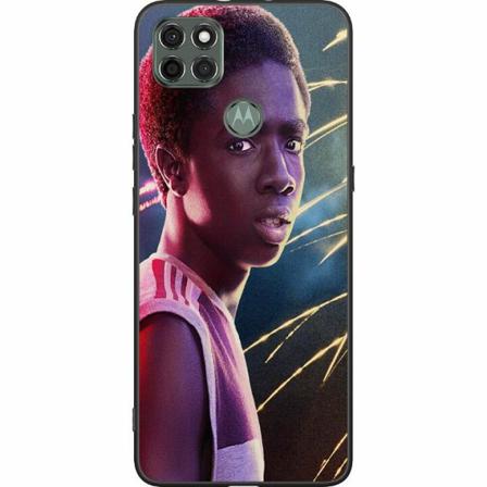 Motorola Moto G9 Power Svart Skal Stranger Things - Lucas Sinc
