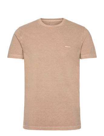 GANT Slim Sunfaded Ss Pique T-Shirt - Beige - XL