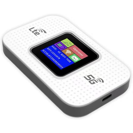 2025 Seneste Model Pro Bærbar Wi-Fi Internet, Bærbar WiFi Hotspot til Rejser/Hjem, Mobil WiFi Plus, Højhastigheds Router, Opdeling af 10 Co