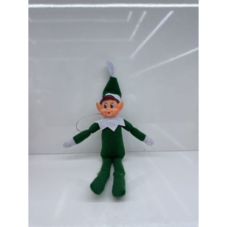 Enkelt feriedukke, juleelf plyslegetøj, nyhed