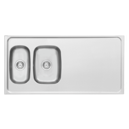 Contura G 1220 Diskbänk vändbar, 1220 mm 1220 x 600 x 30 mm, Kök