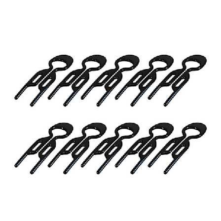 10 KPL Ranskalainen Hiuspinni, U-muotoinen Aaltoileva Hiusklipsi Ranskalainen Nutturaneula Naisille, Uudenveroinen