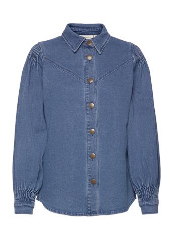 Cmtracy-Sh Långärmad Skjorta Blå Copenhagen Muse