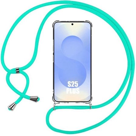 Coque för Samsung Galaxy S25 Plus (Galaxy S25+) - med Turkos Bandoulière - BOOLING