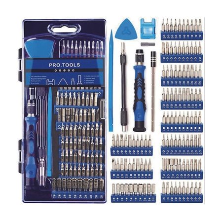 124 i 1 magnetisk skruetrækkersæt til Xiaomi, Iphone, PC, kamera, drone osv. Cisea