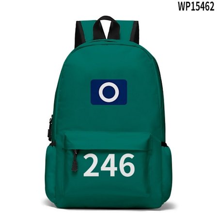 Xbi - Lasten Squid Game 2 -reput koulukassit Backpack lapset 246
