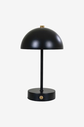 House Nordic - LED-pöytävalaisin Holt - Musta - Ladattavat valaisimet - - Homeroom