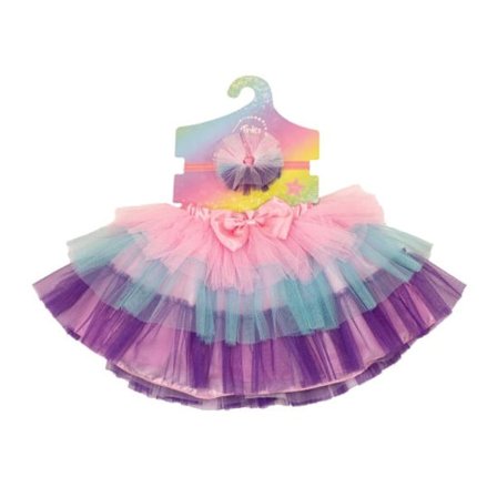 Kjole med Hårpynt Rosa, Lila - Spader