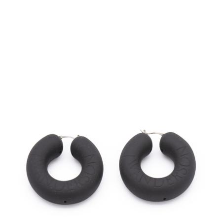 JW Anderson Earrings Sort, Dame Øreringe, Størrelse: ONE Size