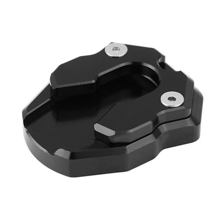 Motorsykkel Anti-Skli Sidestøtte Forstørrelsespute for Yamaha Nmax155 XMAX 300 Svart