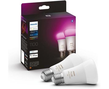 Philips HueWCA 9W A60 E27 EU 2P - 2-pack Philips Hue LED-lampor med dimning