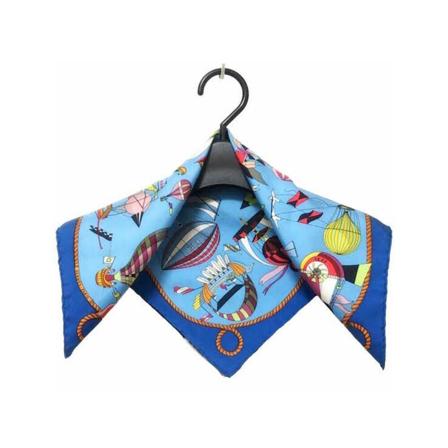 Hermès Vintage Pre-owned Hermès Carré Scarves blå, Dam Vintage Accessoarer, Dam, Storlek: ONE SIZE