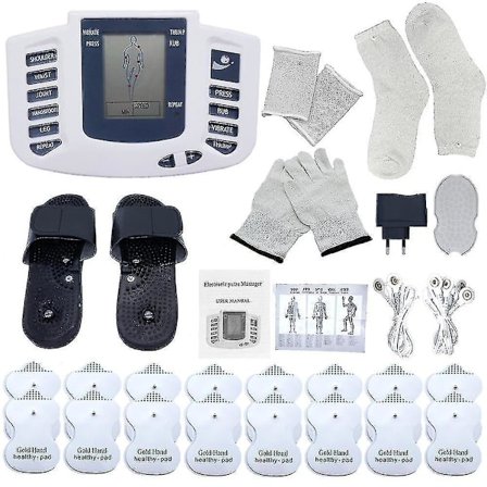 Yyh-electric Tens Muscle Stimulator Digital Muscle Therapy Full Body Massager(full Set)