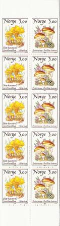 Norge 1989 - AFA 1010Cv + 1011Ch - Postfrisk hæfte