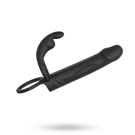 10x Vibrating Clit Stimulating Silicone Penetrator - Sustainable Pleasure