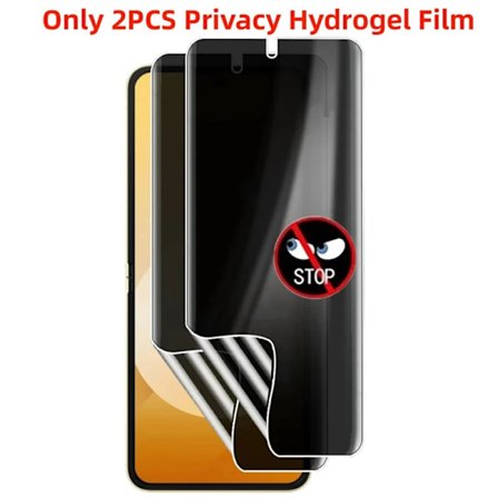 4-i-1 Hydrogel Film För Samsung Galaxy Z Flip 6 Sekretess Skärmskydd Skyddsfilm på Samsung Z Flip 5 4 3 Z Flip6 Inget Glas