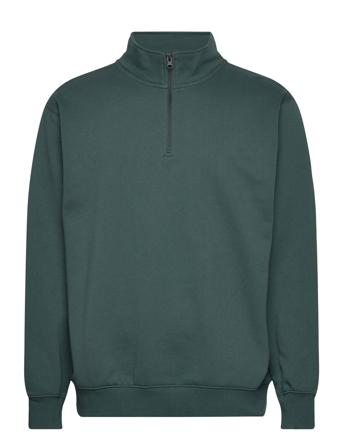 Original Standards Loose Qzip Sport Sport Clothing Sport Sweatshirts & Hoodies Sport Sweatshirts Green VANS